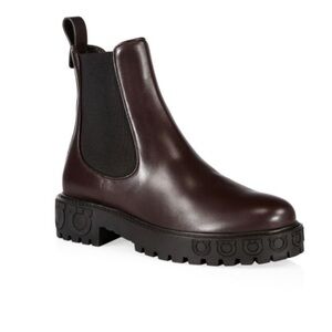 Varsity Leather Chelsea Boots